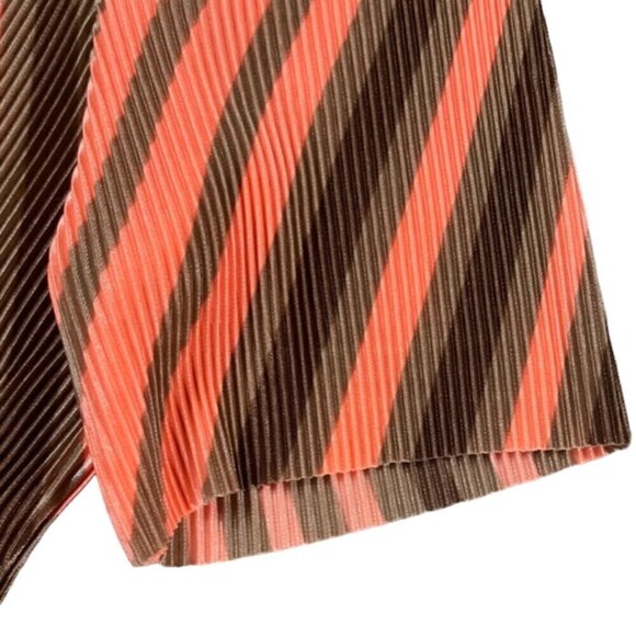 JAMIE SADOCK Women's Orange Multicolor Abstract Crinkle Golf Top 1/4 Zip Sm EUC - Picture 5 of 14